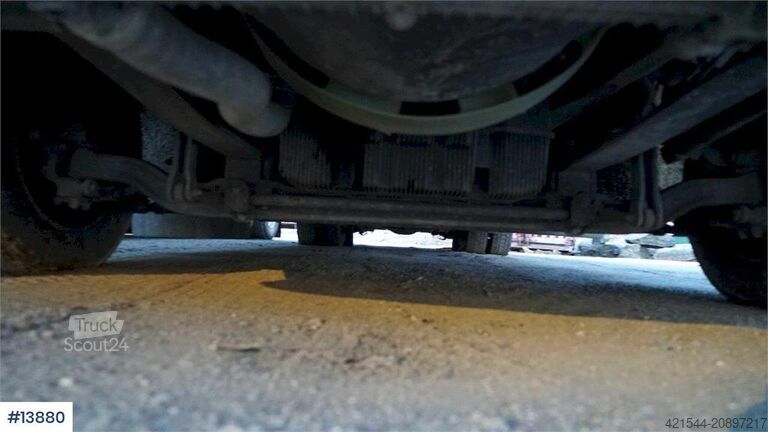 Kufr Mercedes-Benz Atego 818 box truck.