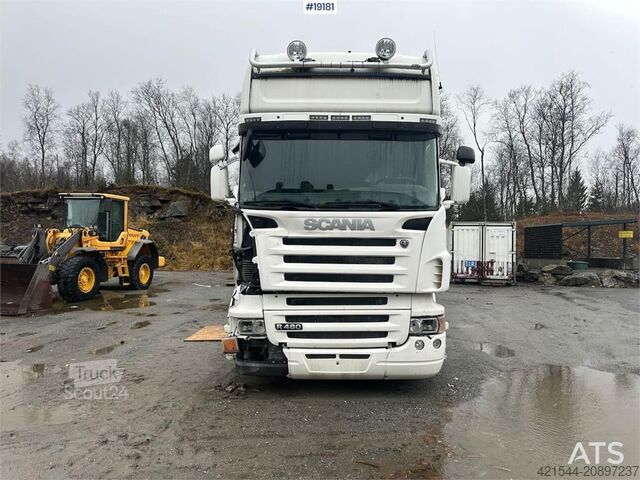 Chasis con cabina Scania R480 6x2 w/ Zepro lift. Rep. object.