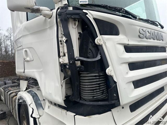 Chasis con cabina Scania R480 6x2 w/ Zepro lift. Rep. object.