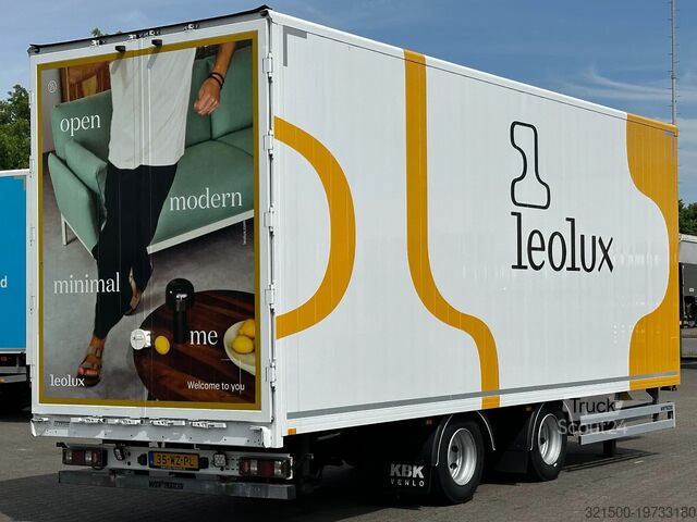 Koffer WEBTRAILER Wipkar Gesloten Aluminium Opbouw / Saf-Disc *TOP*