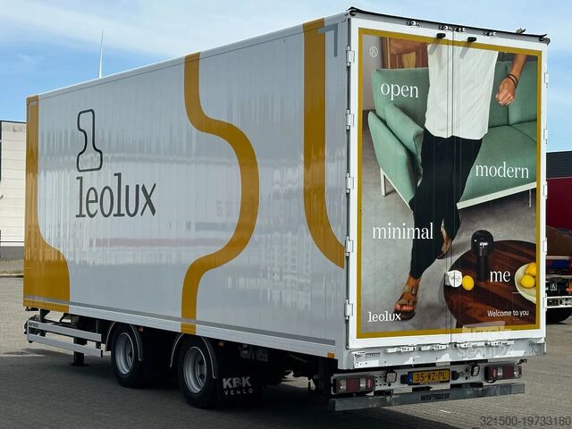 βαλίτσα WEBTRAILER Wipkar Gesloten Aluminium Opbouw / Saf-Disc *TOP*