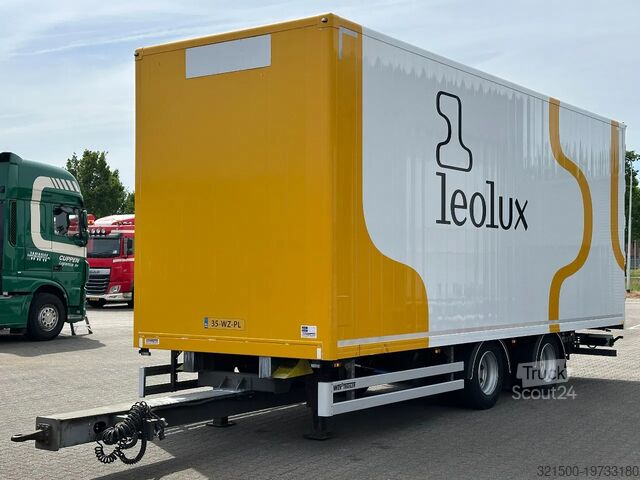 Koffer WEBTRAILER Wipkar Gesloten Aluminium Opbouw / Saf-Disc *TOP*