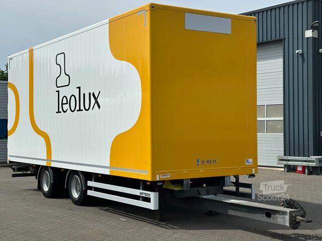 Koffer WEBTRAILER Wipkar Gesloten Aluminium Opbouw / Saf-Disc *TOP*