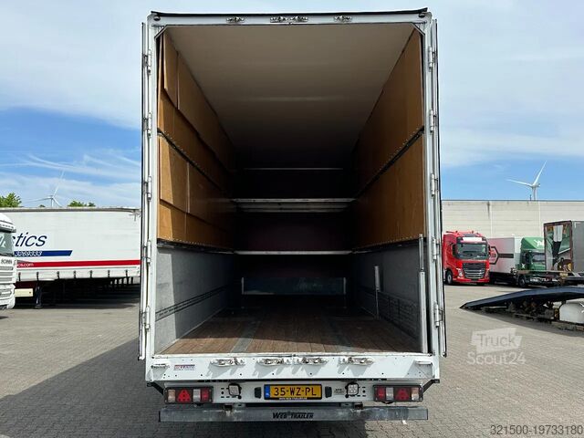 Koffer WEBTRAILER Wipkar Gesloten Aluminium Opbouw / Saf-Disc *TOP*
