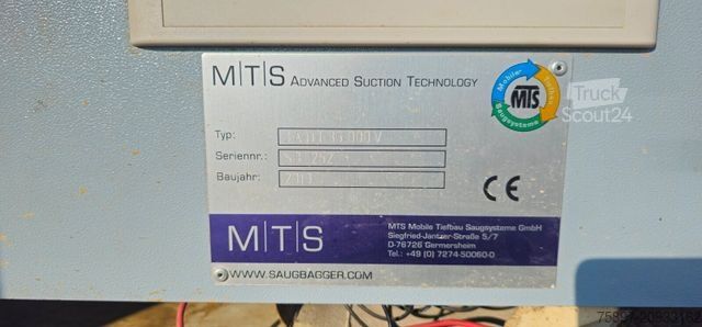 Saugwagen IVECO 450 6x4 MTS 3A 11T Saugbagger /Drehantrieb /FUNK