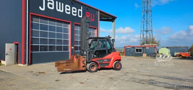 Челен мотокар LINDE H80D Frontstapler