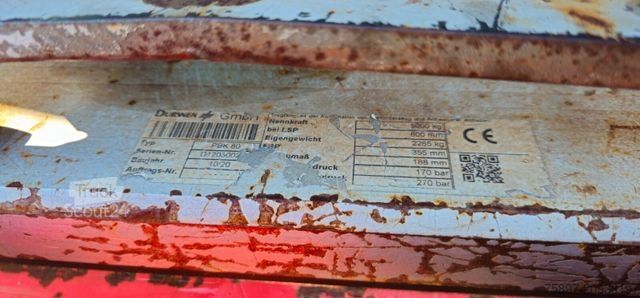 Челен мотокар LINDE H80D Frontstapler