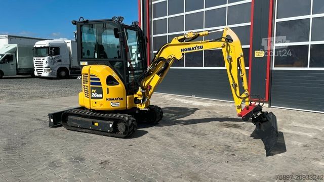 Miniexcavadora KOMATSU PC 26 MR-5 Minibagger (693 hrs)