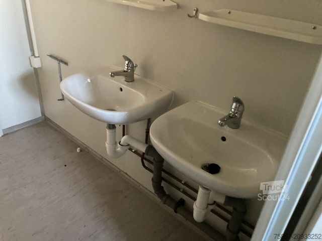 Anden  Büro Container WC Dusche 3Stk Komplettanlage