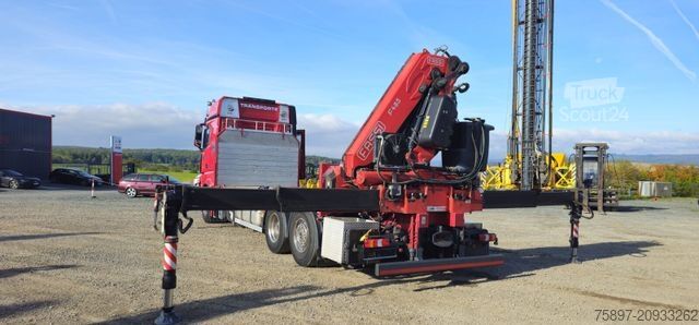 LKW mit Pritsche (offen) MERCEDES-BENZ 2651 Actros / Fassi F465A Kran / 13.5 to = 3m