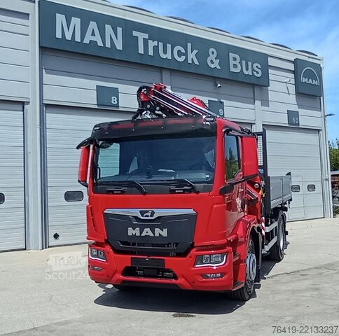 Autocarro con cassone ribaltabile MAN TGM 18.320 4X2 BL CH 2025-130