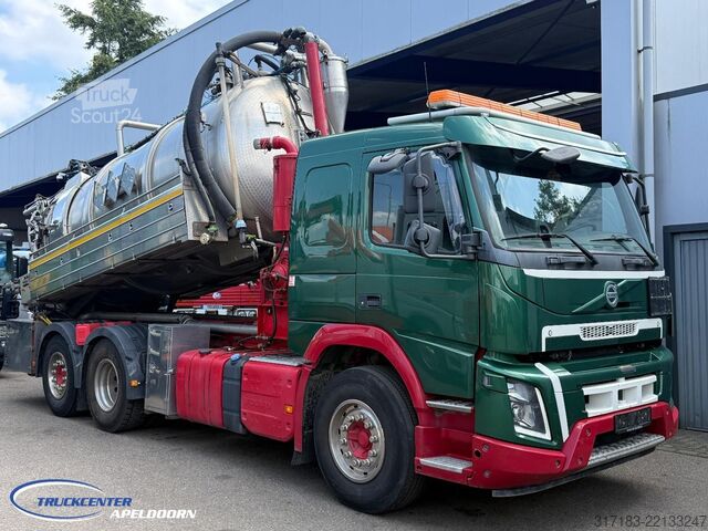 Kolkenzuiger Volvo FMX 460 Moro Chemical approved, Euro 6, 6x2, AD...