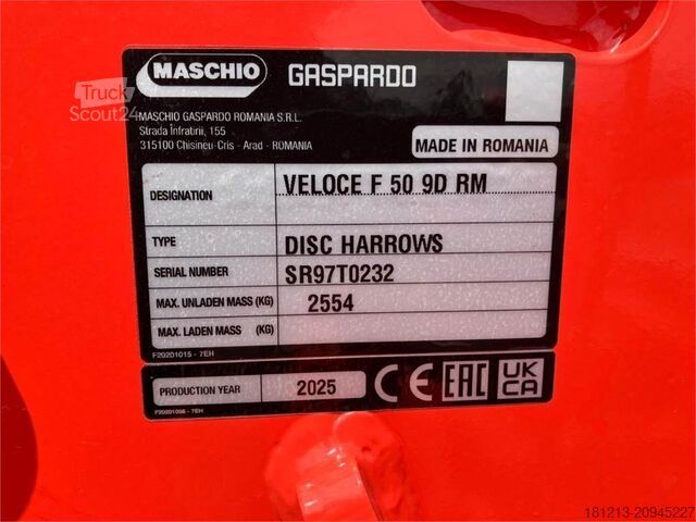 Польовий культиватор MASCHIO Veloce 500