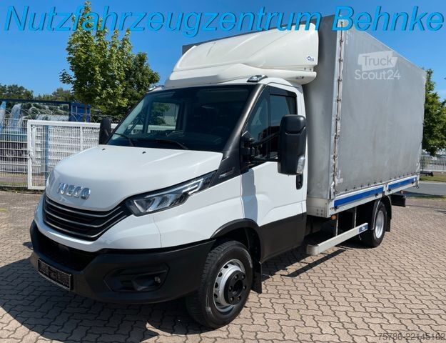 Samochód dostawczy z plandeką IVECO Daily 72C21 Pritsche/ AC/ Autom./ Luftfederung