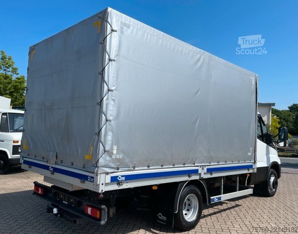 Samochód dostawczy z plandeką IVECO Daily 72C21 Pritsche/ AC/ Autom./ Luftfederung