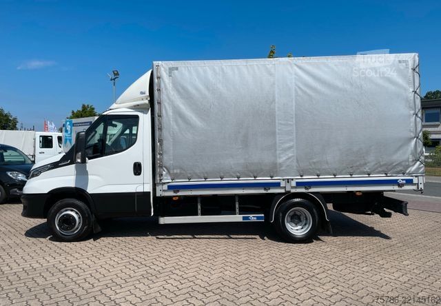 Samochód dostawczy z plandeką IVECO Daily 72C21 Pritsche/ AC/ Autom./ Luftfederung