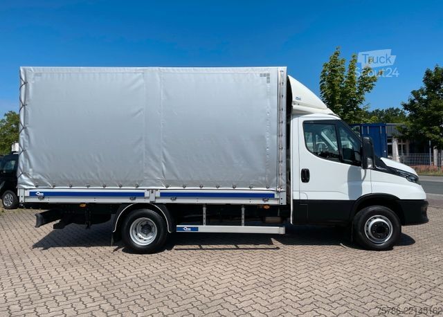 Samochód dostawczy z plandeką IVECO Daily 72C21 Pritsche/ AC/ Autom./ Luftfederung