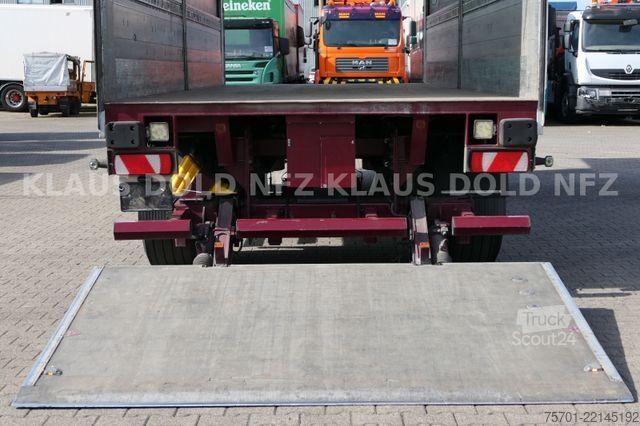 Reboque aberto com lona  Galliker ST 2A Durchladesystem Bordwände LBW