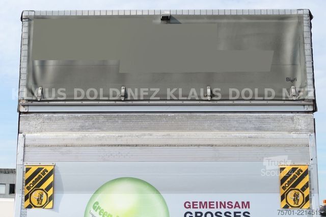 Reboque aberto com lona  Galliker ST 2A Durchladesystem Bordwände LBW