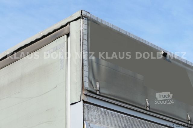 Reboque aberto com lona  Galliker ST 2A Durchladesystem Bordwände LBW