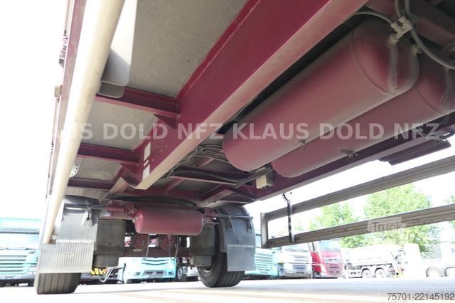Reboque aberto com lona  Galliker ST 2A Durchladesystem Bordwände LBW
