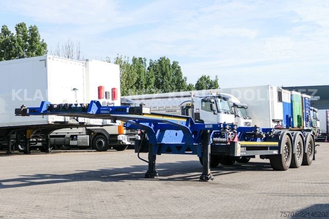 Semiremorcă cu caroserie interschimbabilă KÖGEL BDF Wechselfahrgestell Liftachse 41,00 t