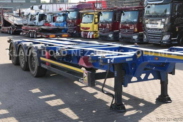 Semiremorcă cu caroserie interschimbabilă KÖGEL BDF Wechselfahrgestell Liftachse 41,00 t