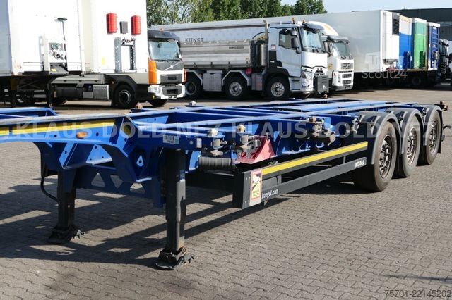 Semiremorcă cu caroserie interschimbabilă KÖGEL BDF Wechselfahrgestell Liftachse 41,00 t