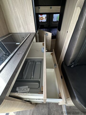 Caravan/camper Fiat Weinsberg Carabus 600 K 4 Schlafplätze | Voll ausgestattet