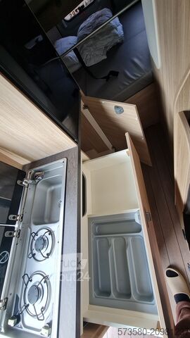 Caravan/camper Fiat Weinsberg Carabus 600 K 4 Schlafplätze | Voll ausgestattet