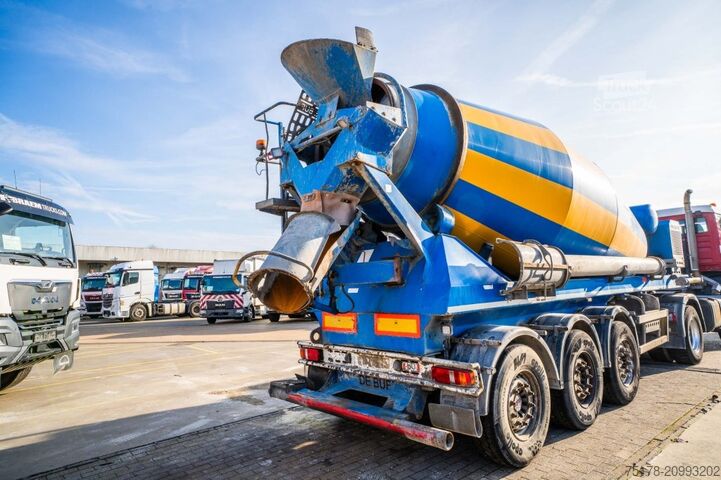 Mixeur DE BUF BETON MIXER/MISCHER/MALAXEUR-12M3-2020-MOTOR/MO...