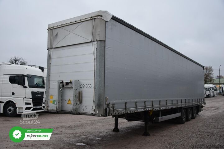 Atvira puspriekabė su tentu SCHMITZ CARGOBULL SCS24/L Varios