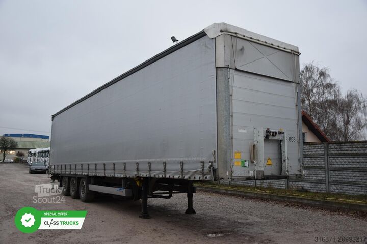 Atvira puspriekabė su tentu SCHMITZ CARGOBULL SCS24/L Varios
