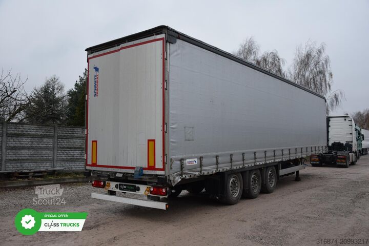 Atvira puspriekabė su tentu SCHMITZ CARGOBULL SCS24/L Varios