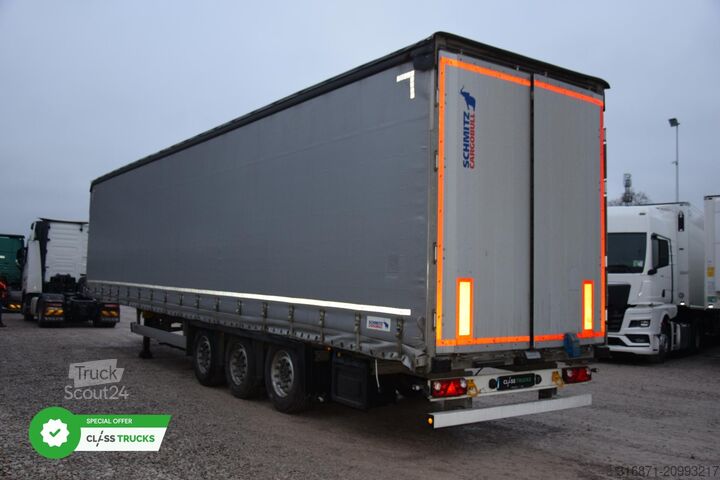 Atvira puspriekabė su tentu SCHMITZ CARGOBULL SCS24/L Varios