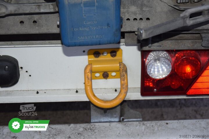 Atvira puspriekabė su tentu SCHMITZ CARGOBULL SCS24/L Varios