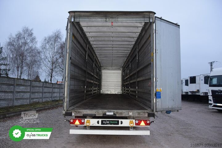 Atvira puspriekabė su tentu SCHMITZ CARGOBULL SCS24/L Varios