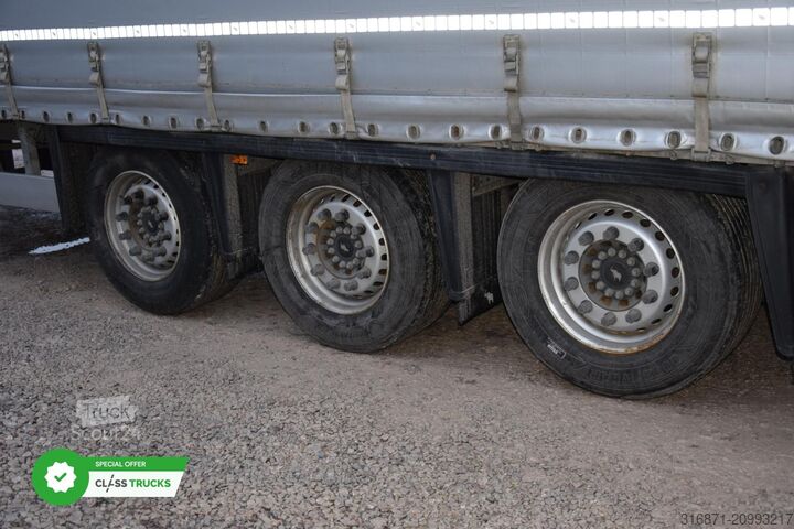 Atvira puspriekabė su tentu SCHMITZ CARGOBULL SCS24/L Varios