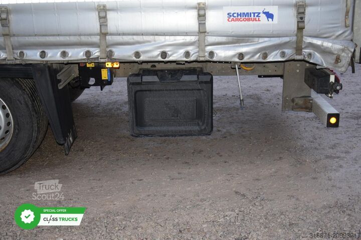 Atvira puspriekabė su tentu SCHMITZ CARGOBULL SCS24/L Varios