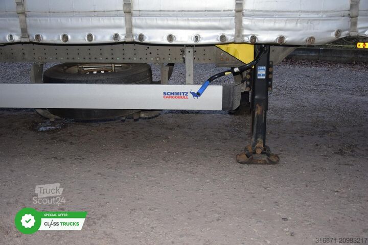 Atvira puspriekabė su tentu SCHMITZ CARGOBULL SCS24/L Varios