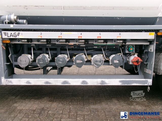 Réservoir L.A.G. Fuel tank alu 44.4 m3 / 6 comp + pump