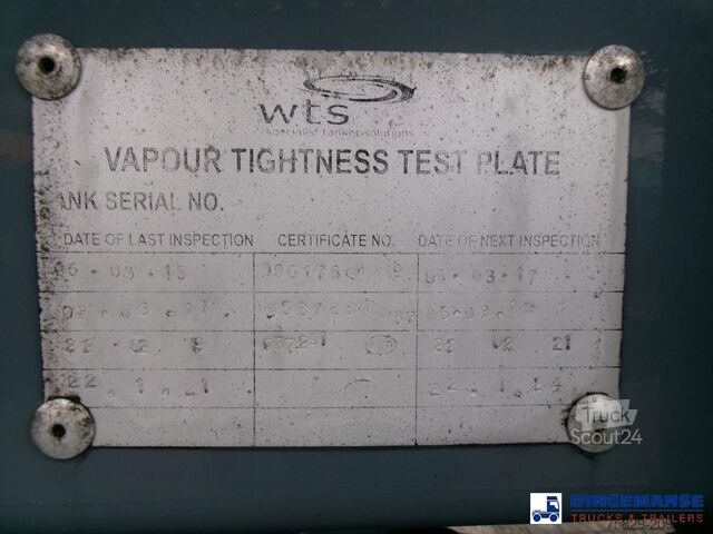 Réservoir L.A.G. Fuel tank alu 44.4 m3 / 6 comp + pump