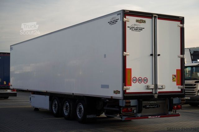 Rashladna poluprikolica CHEREAU CH?ODNIA / MAXIMA 1300 / HAKÓWKA / O? PODNOSZONA