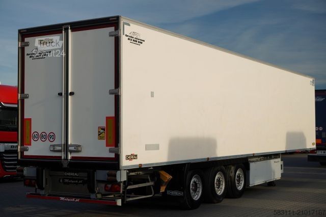 Rashladna poluprikolica CHEREAU CH?ODNIA / MAXIMA 1300 / HAKÓWKA / O? PODNOSZONA