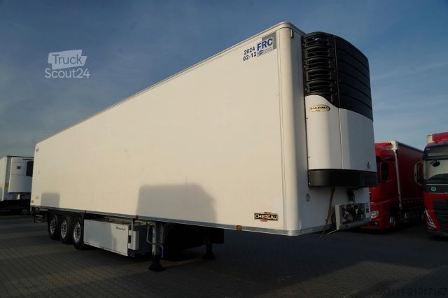 Rashladna poluprikolica CHEREAU CH?ODNIA / MAXIMA 1300 / HAKÓWKA / O? PODNOSZONA