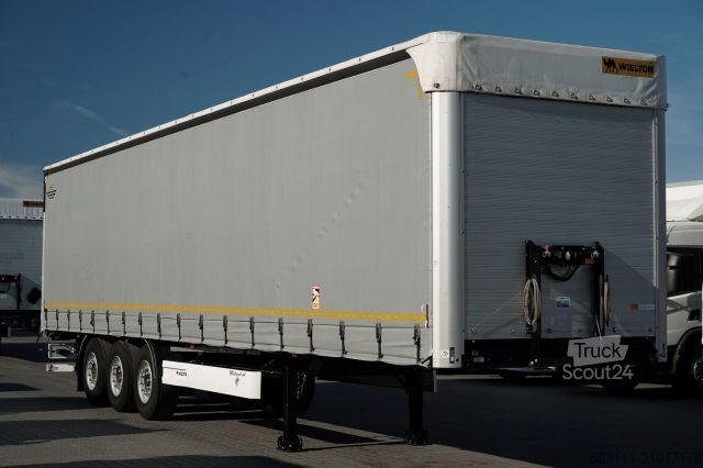 Open oplegger met zeil WIELTON FIRANKA / STANDARD / O? PODNOSZONA / DACH PODNO