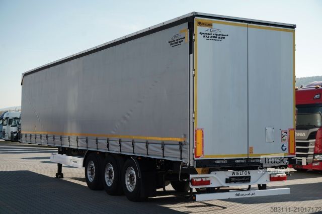 Open oplegger met zeil WIELTON FIRANKA / STANDARD / O? PODNOSZONA / DACH PODNO