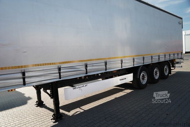 Open oplegger met zeil WIELTON FIRANKA / STANDARD / O? PODNOSZONA / DACH PODNO