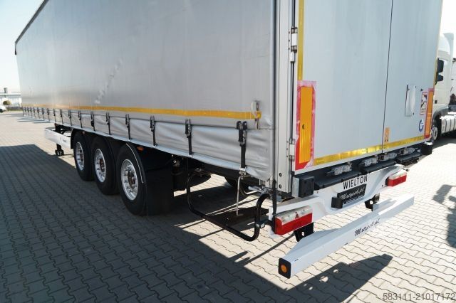 Open oplegger met zeil WIELTON FIRANKA / STANDARD / O? PODNOSZONA / DACH PODNO