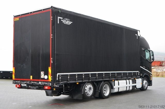 Camion jumbo VOLVO FH 460 / 6x2 / FIRANKA- 7,7 m / DACH PODNOSZONY